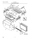 Diagram for 02 - Freezer Drawer, Baskets