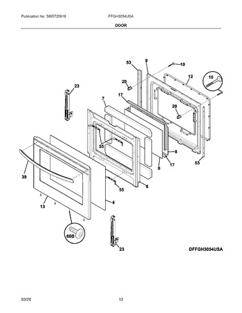 Diagram for FFGH3054USA