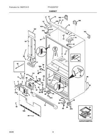 Diagram for FFHD2250TS7