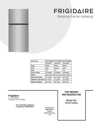 Diagram for FFHT1425VV