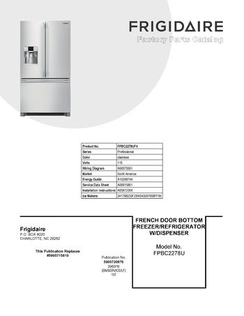 Diagram for FPBC2278UF4