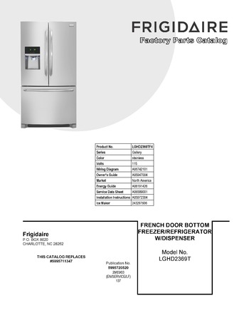 Diagram for LGHD2369TF4