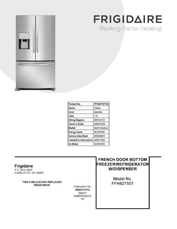 Diagram for FFHB2750TS6