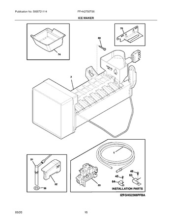 Diagram for FFHN2750TS6