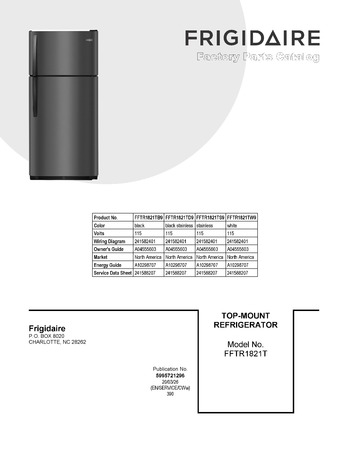 Diagram for FFTR1821TD9