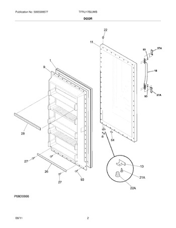 Diagram for TFRU17B2JWB