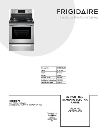 Diagram for CFEF3016VSB