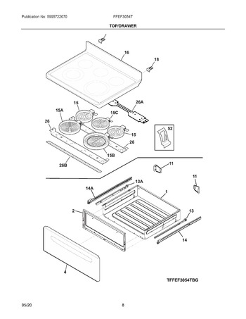 Diagram for FFEF3054TWK