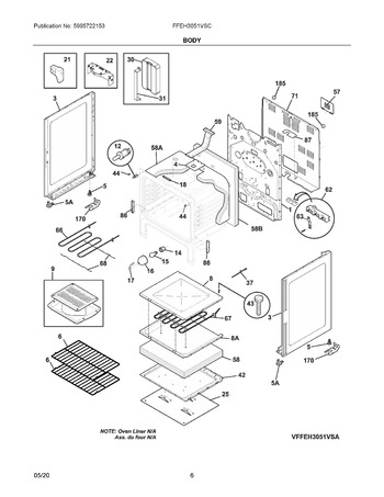 Diagram for FFEH3051VSC