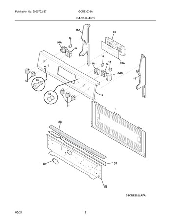 Diagram for GCRE3038AFB