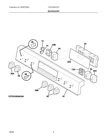 Diagram for LFEH3054UFD