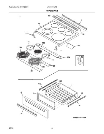 Diagram for LFEH3054UFD