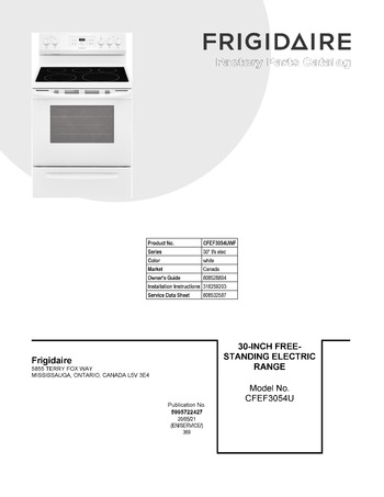 Diagram for CFEF3054UWF