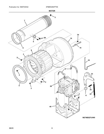 Diagram for EFME628WTT00