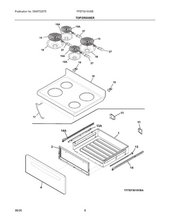 Diagram for FFEF3016VBB