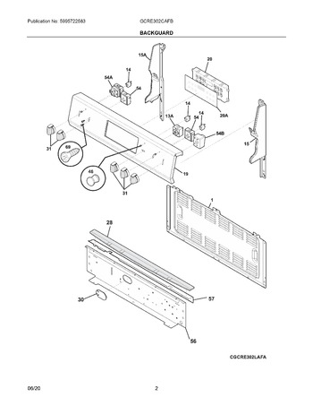 Diagram for GCRE302CAFB