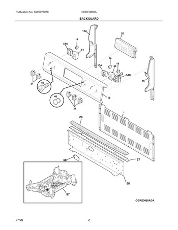 Diagram for GCRE3060AFD