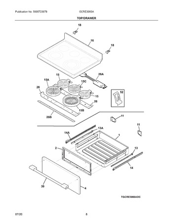 Diagram for GCRE3060AFD