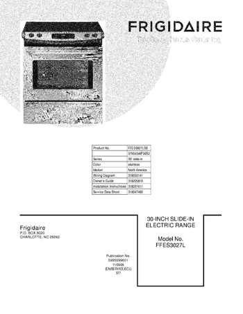 Diagram for FFES3027LSB