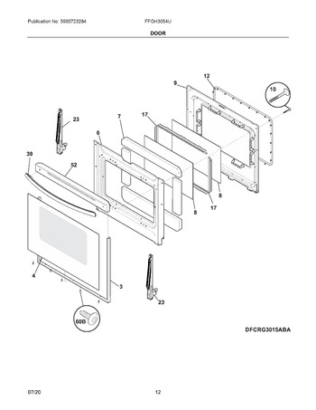 Diagram for FFGH3054UBB