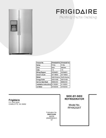 Diagram for FFHX2325TE3