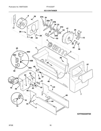 Diagram for FFHX2325TE3