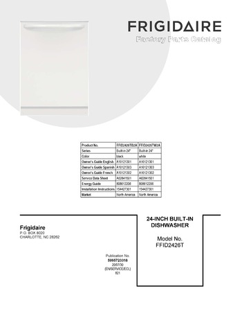 Diagram for FFID2426TW2A