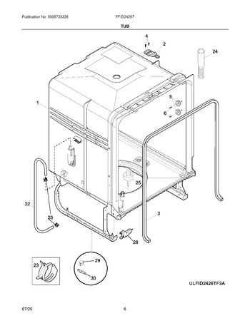 Diagram for FFID2426TS4A