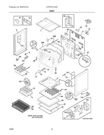 Diagram for CFEF3017UWD