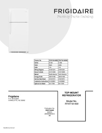 Diagram for FFHT1814WB0