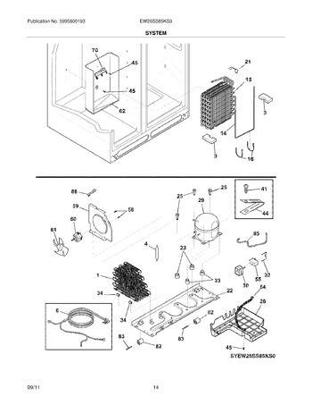 Diagram for EW26SS85KS0