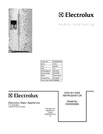 Diagram for EW26SS85KS0