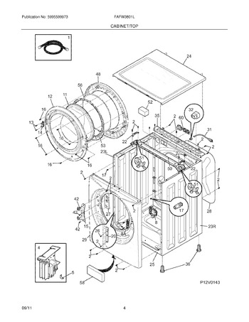 Frigidaire Washer Repair How To Replace The Door Lock And Switch Assembly Frigidaire 131763256 Youtube