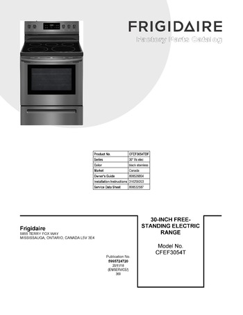 Diagram for CFEF3054TDF