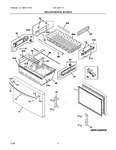 Diagram for 02 - Freezer Drawer, Baskets