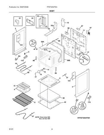 Diagram for FFEF3054TSN