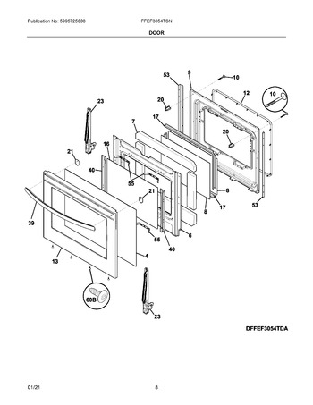 Diagram for FFEF3054TSN