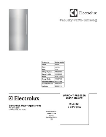 Diagram for EI33AF80WS0