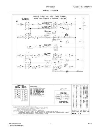 Diagram for CGES3065KW3