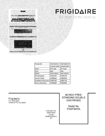 Diagram for FGGF304DLW1