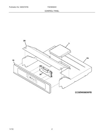 Diagram for FGEW3065KWB