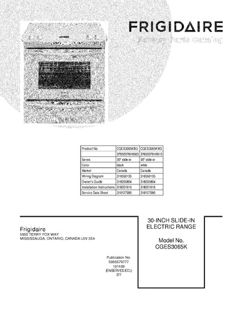 Diagram for CGES3065KW3