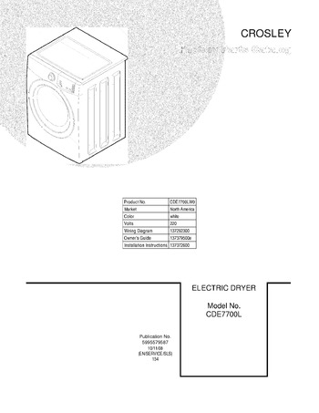 Diagram for CDE7700LW0