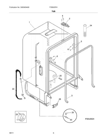 Diagram for FDB520RHS2