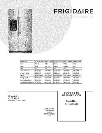 Diagram for FFHS2322MW1