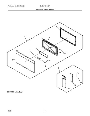 Diagram for EMOW1911ASA