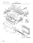 Diagram for 02 - Freezer Drawer, Baskets