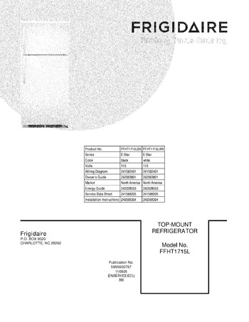 Diagram for FFHT1715LB6