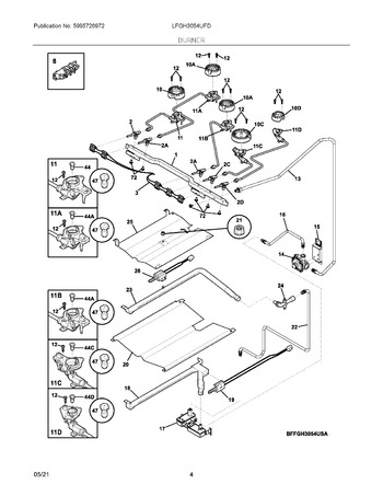 Diagram for LFGH3054UFD