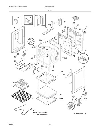 Diagram for CFEF3054USJ